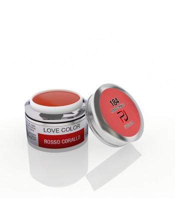 GEL COLOR N.184 ROSSO CORALLO